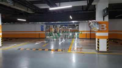 银滩雅苑 轮台环氧自流平地坪