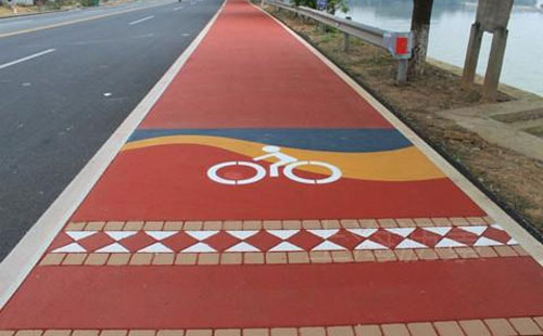 轮台彩色路面解决方案：环氧地坪的新趋势